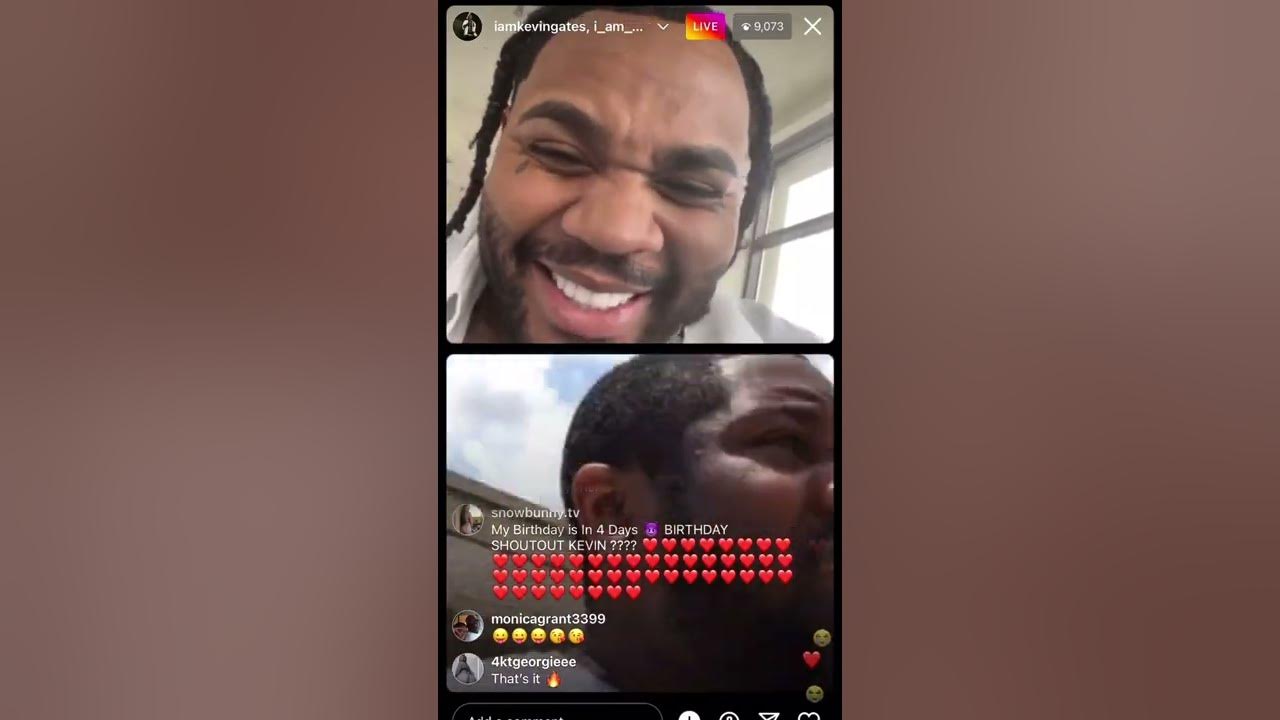 Kevin Gates Live On IG | Talks Caresha Please Interview w/ Yung Miami ...