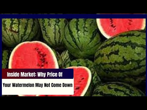 Inside Market: Why Price Of Your Watermelon May Not Come Down