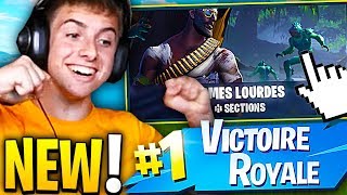 JE FAIS TOP 1 SUR LE NOUVEAU MODE ARMES LOURDES SUR FORTNITE BATTLE ROYALE !!! 8ème jour de l'Été