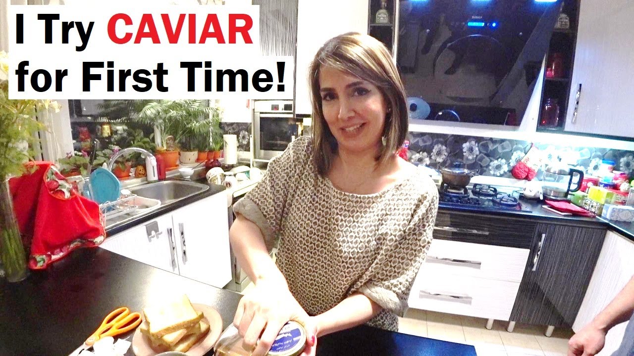 I Try Eating Caviar (NOT what I was expected) YouTube