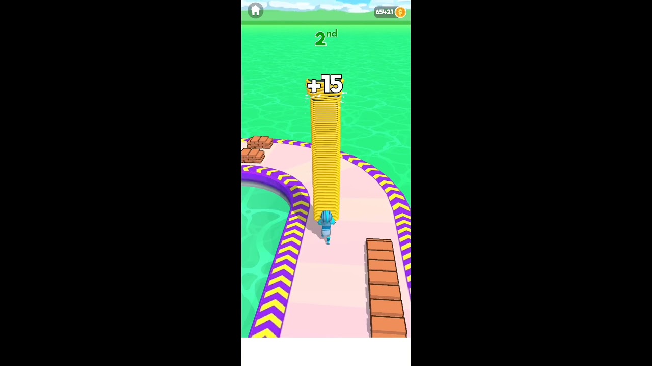 Shortcut Run - part 3 - Stack and take shortcuts!