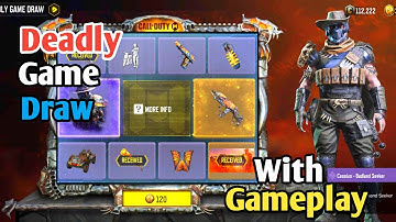 *NEW* Deadly Game Lucky Draw | COD Mobile ASM10 Burnt Bone & Machete Burnt Bone draw With Gameplay.