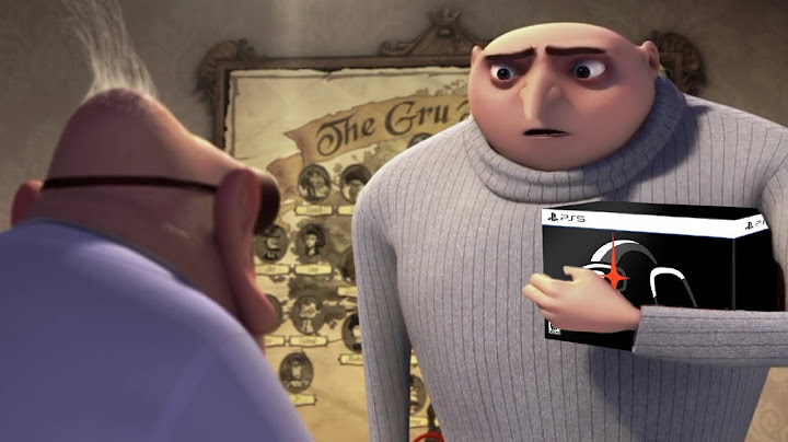 gru gets ps5 among us edition