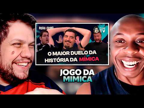 JOGO DA MÍMICA! DISPUTA DE CINTURÃO ENTRE CAZÉ E BELT X LUÍS E IGOR | REACT CAZE TV