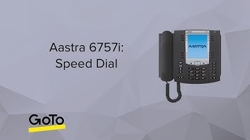 Aastra 6757i: Speed Dial