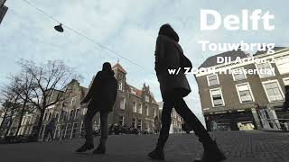 Delft Touwbrug 1400P.m. Asmr 4K Dji Action 2 With Zoom H1Essential オランダ デルフト