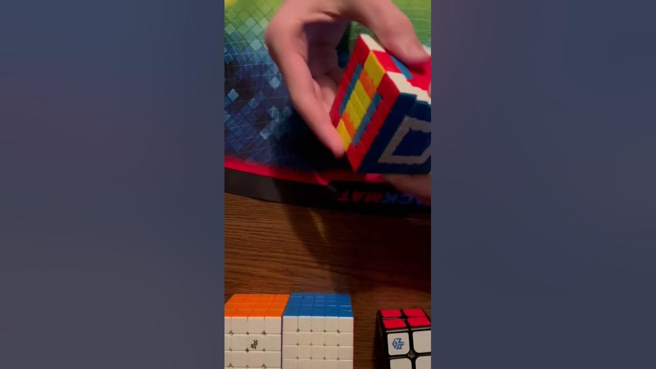 BULLSEYE! Target Pattern on 7x7 Rubik’s Cube!!! YouTube