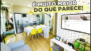 TOUR PELO APE DE 43M² COM ESPAÇO SUPER BEM APROVEITADO! | GABY GARCIIA