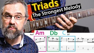 Triads And How To Make Great Lines With Them On a m7 Chord