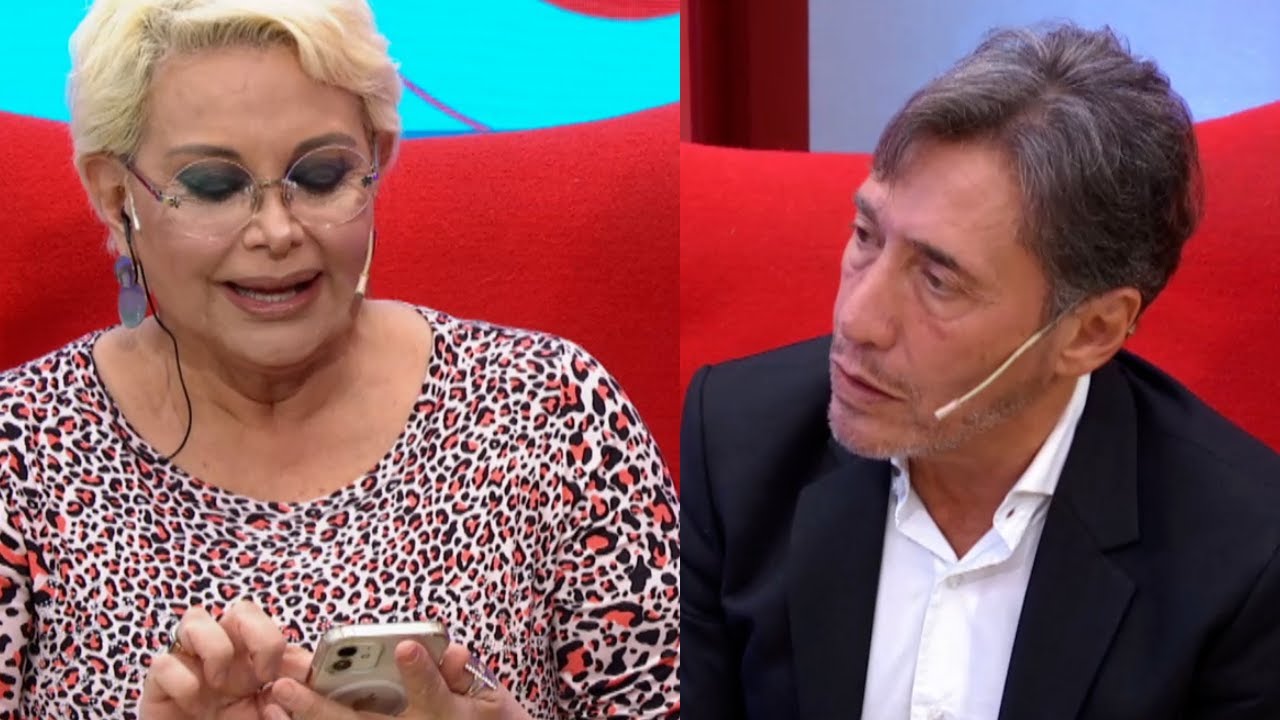 Carmen leyó del celular de Fabián Gianola una amenaza que recibió el actor