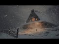 Howling Winter Winds &amp; Blizzard Ambience | Powerful Snowstorm Noise for Deep Sleep