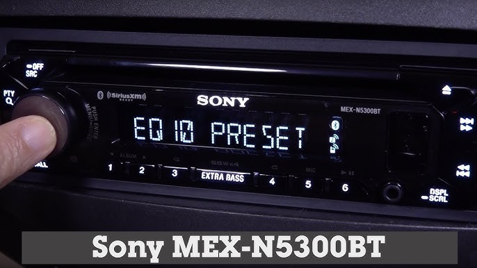 Sony MEX-N7300BD radio fitters review + general install guide. - YouTube