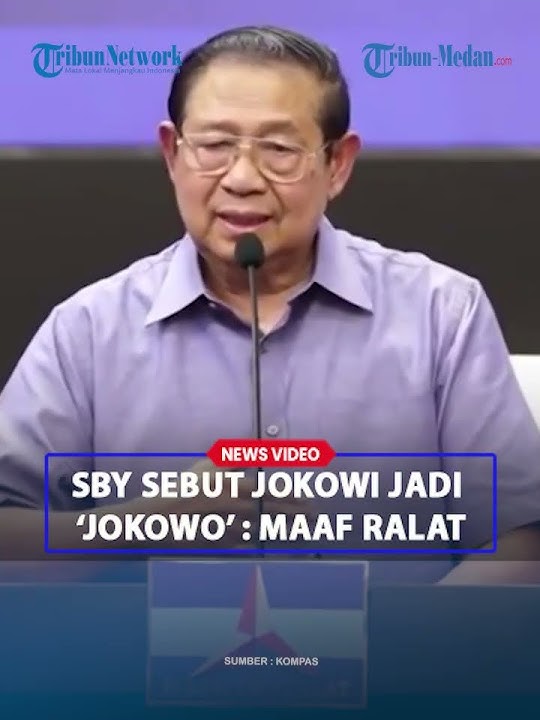 SBY SALAH Ucap Nama Jokowi Saat Pidato di HUT Demokrat, Sebut Presiden ‘Jokowo’  #news