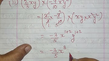 class 8 maths chapter 9 algebraic expressions and identities exercise 9.3 q 3