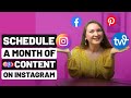 How to Schedule INSTAGRAM Posts & Facebook or Pinterest In One Place - TAILWIND Tutorial (2022)