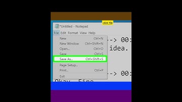 How to Create a Subtitle File by Hand