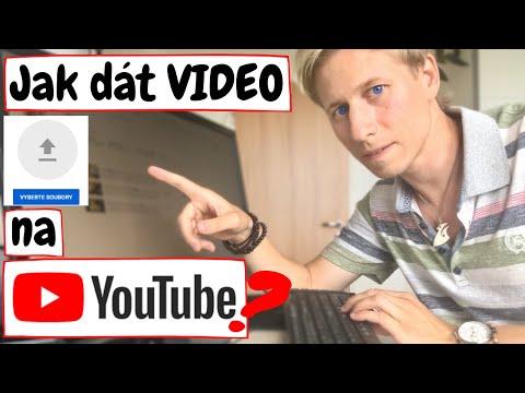 Video: Jak Nahrát Video