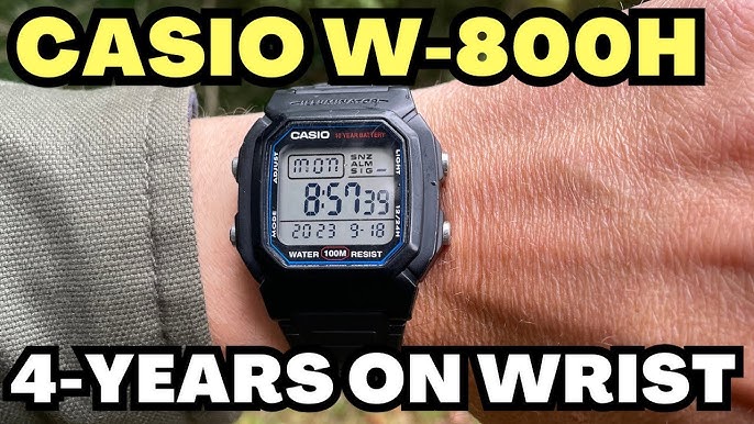 CASIO W-729H (Module 1822) Digital Watch Review - Is this unique sports  watch from Casio any good? 