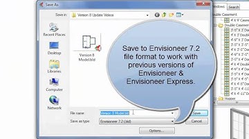 Envisioneer V8 - Backward Compatibility
