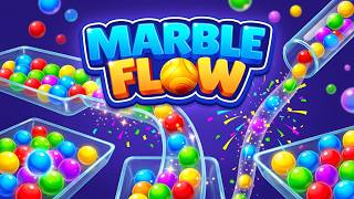 Marble Flow! - Ball Color Sort Mobile Game | Gameplay Android screenshot 1