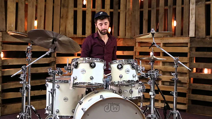 DW Satin White Design Series Kit