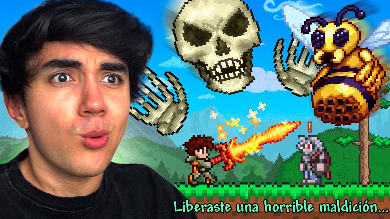 LA MALDICIÓN DEL ESQUELETRÓN !! (Terraria 1.4.5, Episodio 3)