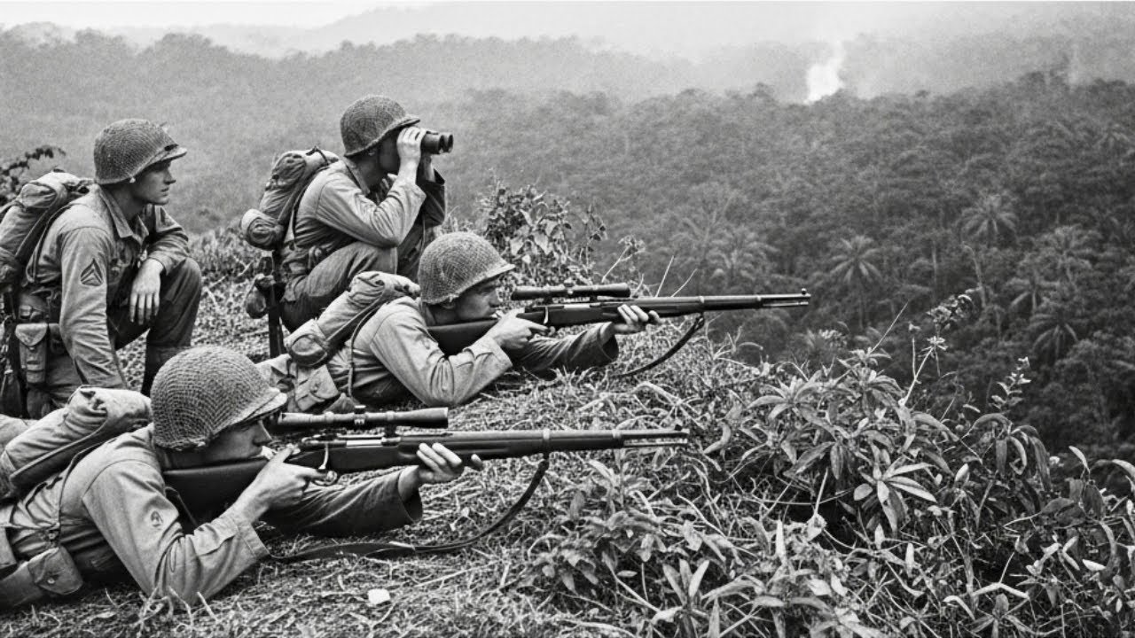How American Marines Used a Trick to Make Japanese Snipers Vanish in Pacific Jungles