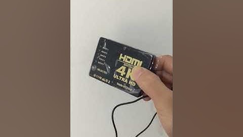 4K hdmi 5 to 1 Switch Splitter with remote control