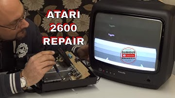DuB-EnG: Atari 2600 Teardown, Troubleshoot, Repair and Refurbish retro games consoles