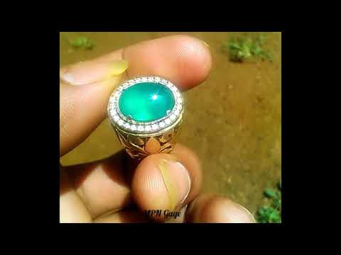 Image Batu Bacan Bluish Green Kristal