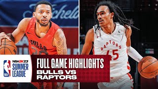 BULLS vs RAPTORS | NBA SUMMER LEAGUE | FULL GAME HIGHLIGHTS