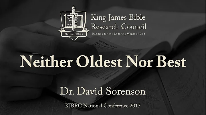 Neither Oldest Nor Best - Dr. David Sorenson