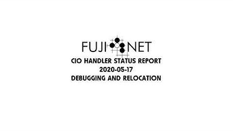 #FujiNet - CIO (N:) Status Report 2020-05-17 - Relocation and Debugging