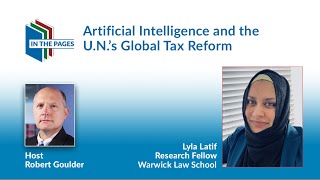 Artificial Intelligence and the U.N.’s Global Tax Reform