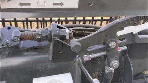 Randy Loder MacDon  Infield wing balance adjustment