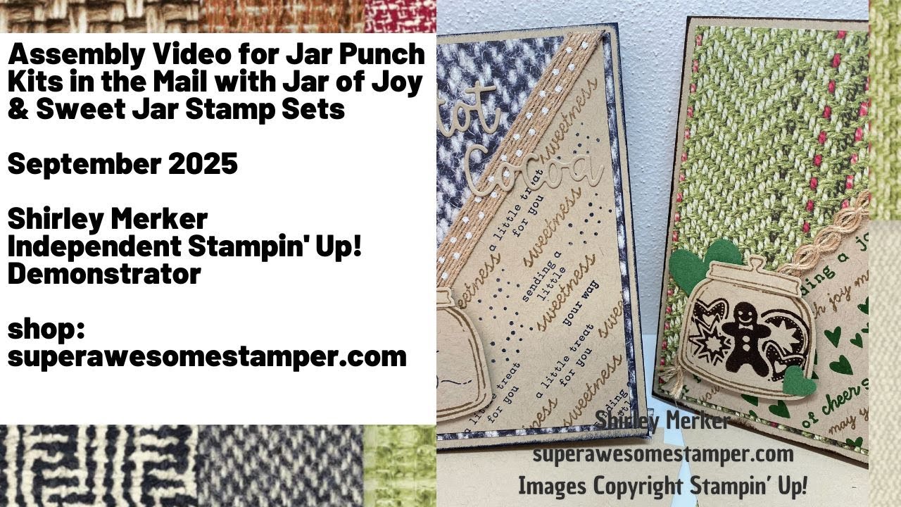 Jar Punch Kits in the Mail September 2025 Assembly Video