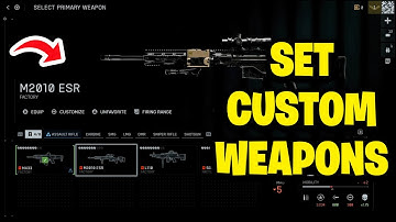How to Set Weapon as Favorite & Get Custom Weapon Loadout in game Battlefield RedSec - Fastest Guide
