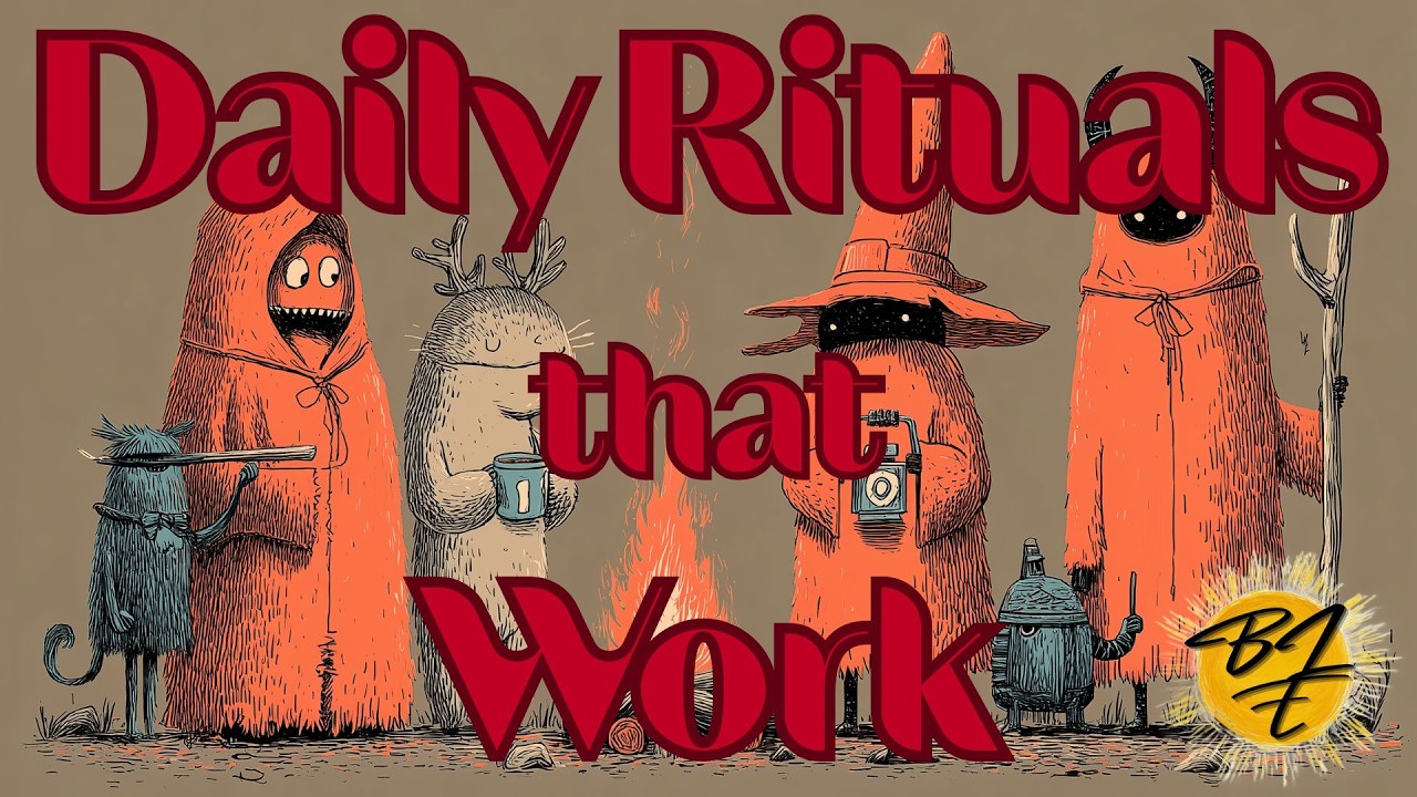 New Build Ds Rituals How to Build Rituals That Anchor Your Day - YouTube