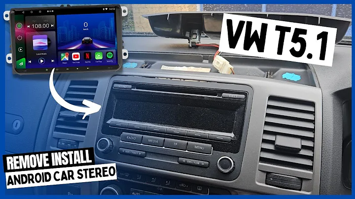 How to Replace VW T5.1 Transporter Original Radio with Android Car Stereo - Full Tutorial