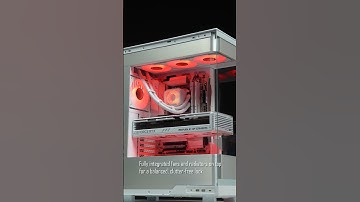 Phanteks Evolv X2 - Features and Highlights: Integrated Fans & RGB Lighting