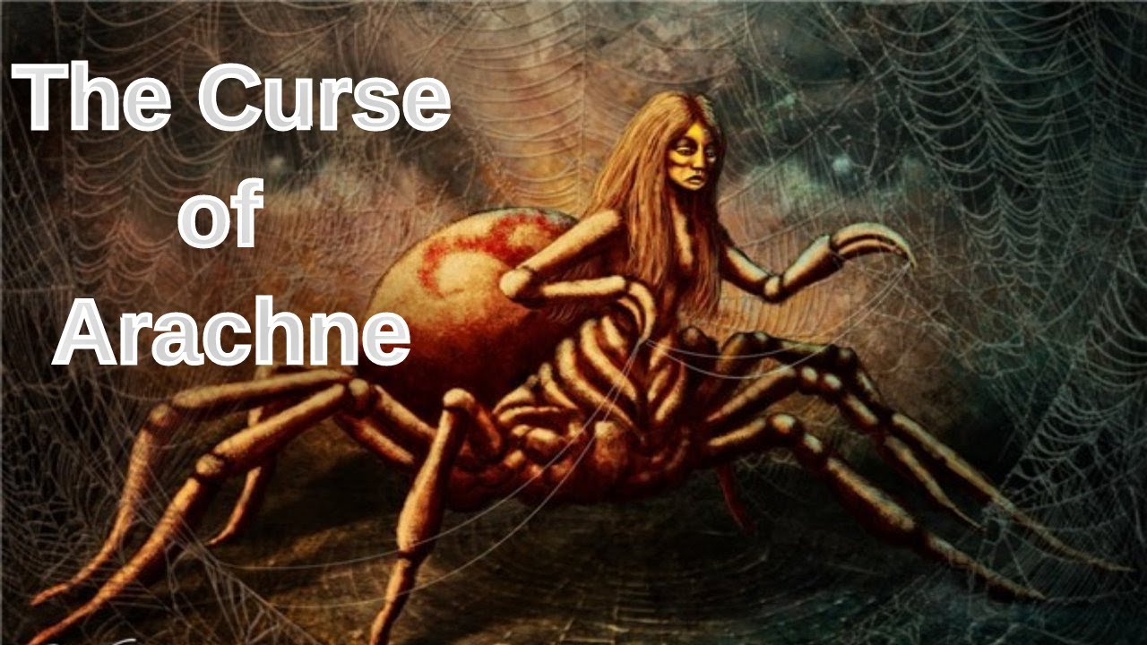 The Curse of Arachne, the First Spider | The Story of  Arachne and Athena | Greek Mythology