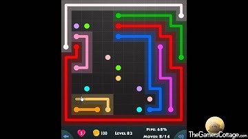 Flow Game Level - 952 [12x12] Jumbo Pack Connect the Dots