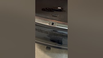 Audi 2015 Q7 Tailgate indicates open when closed - Fixed