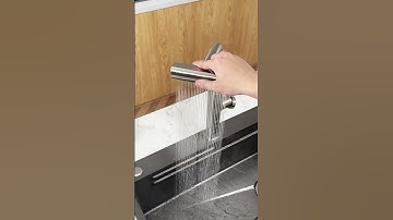 Lefton Waterfall & Pull-Out Kitchen Faucet with Temperature Display-KF2209