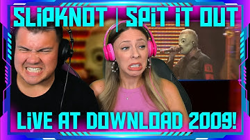 Reaction to Spit it Out - Slipknot - Live at Download 2009 | THE WOLF HUNTERZ Jon and Dolly