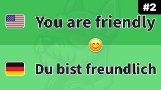 🇩🇪 Daily German for Beginners: Pick Up One Phrase Each Day!  "You are informal" #2