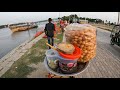 Khulna 7 no ghat tasty masala fuska  bangladeshi street food 