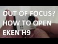 How to correct actioncam out of focus issue