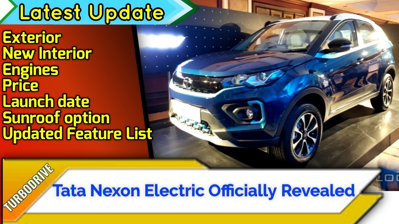 Tata Nexon EV revealed Tata Nexon Electric Battery, Range, new