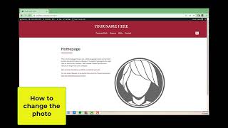 Changing the Photo for your ePortfolio in Wordpress